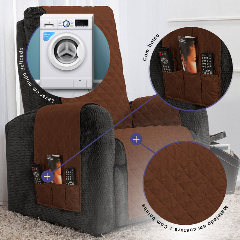 Protetor de Poltrona Classic 100% Poliéster (96)