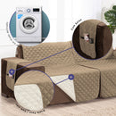 Protetor de Sofá Assento 1,80m Retrátil 100% Poliéster Cor:PalhaCáqui (50-01