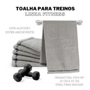 KIT TOALHA FITNESS 6 PEÇAS - Cor:Grafite (800FITNESS349)