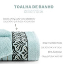 JOGO DE BANHO SINTRA 2 PEÇAS - Cor:Marine (Azul Claro)