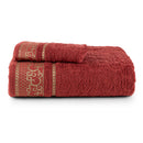 JOGO DE BANHO EUDORA 2 PEÇAS - Cor:Tango (Vinho)