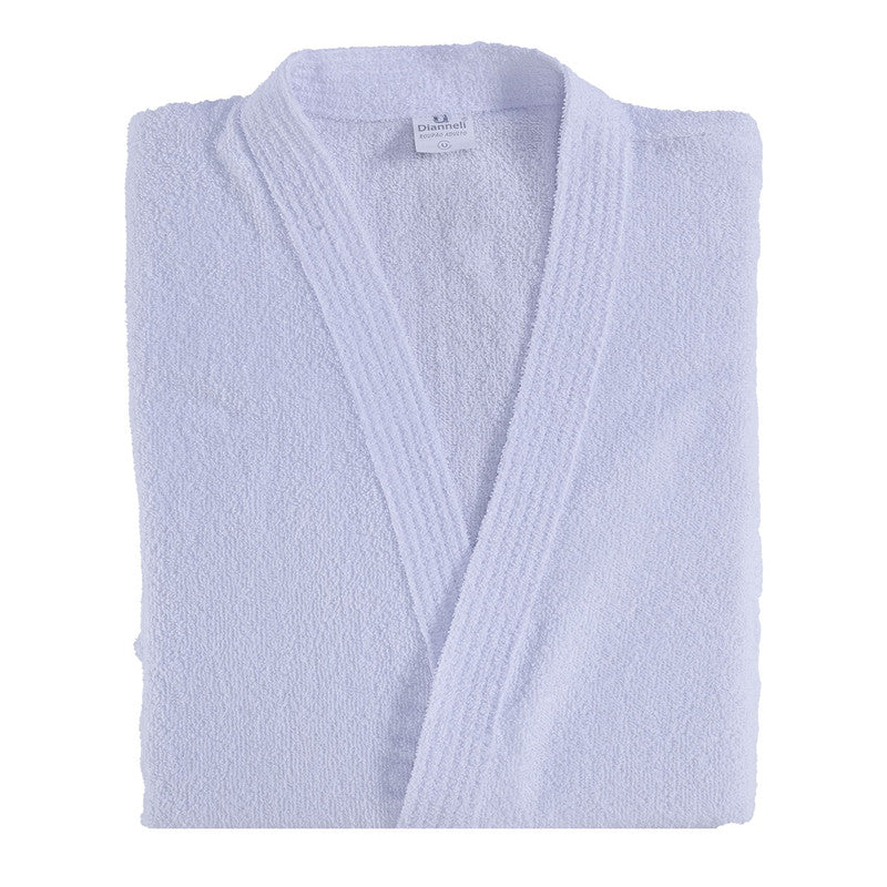 ROUPÃO FELPUDO ADULTO UNITARIO - Cor:Branco