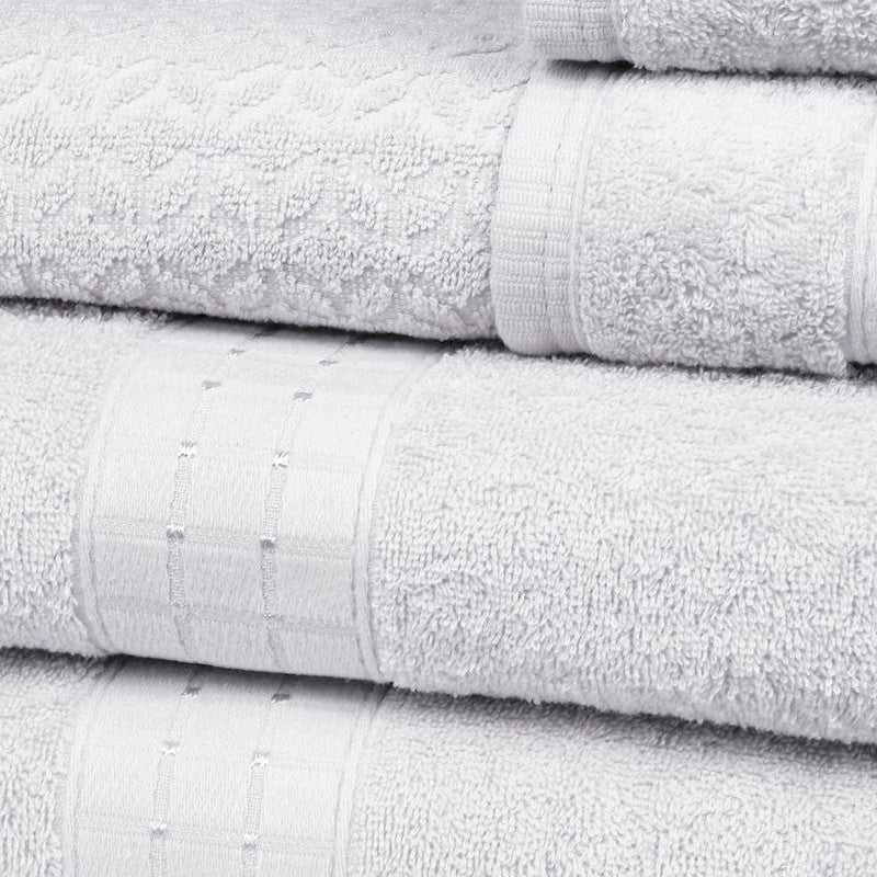 JOGO DE BANHO CLASS 5 PEÇAS - Cor:Branco