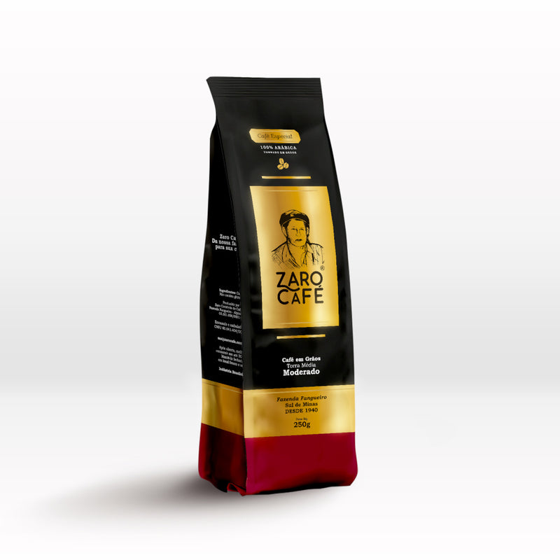 Zaro Café Especial Moderado em Grãos 250g
