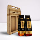 Kit Presente Café Especial Suave e Moderado 1kg com MDF