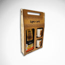 Kit Presente Café Especial em Grãos 500g com 2 Canecas 170ml