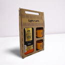 Kit Presente Café Especial Moído 500g com 2 Canecas Laranja