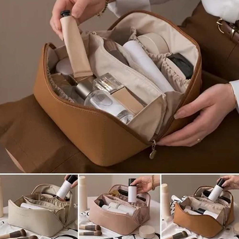 Bolsa Necessaire Blogueirinha Organizador de Objetos com Alça Multifuncional Po