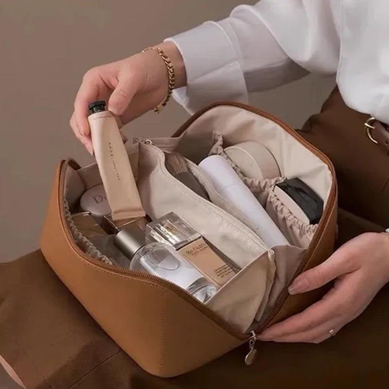 Bolsa Necessaire Blogueirinha Organizador de Objetos com Alça Multifuncional Po