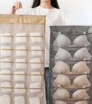 Cabide Organizador Multiuso Suspenso Com 24 Nichos para Roupas Intimas