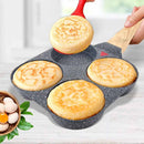 Frigideira Panela Profissional 4 em 1 Antiaderente para Hambúrguer Omelete Panq