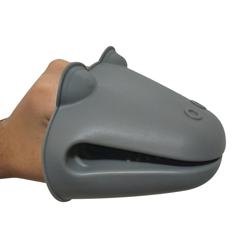 Kit 2 Luvas Térmica de Silicone Pegador com Formato de Jacaré Para Fogão Forn