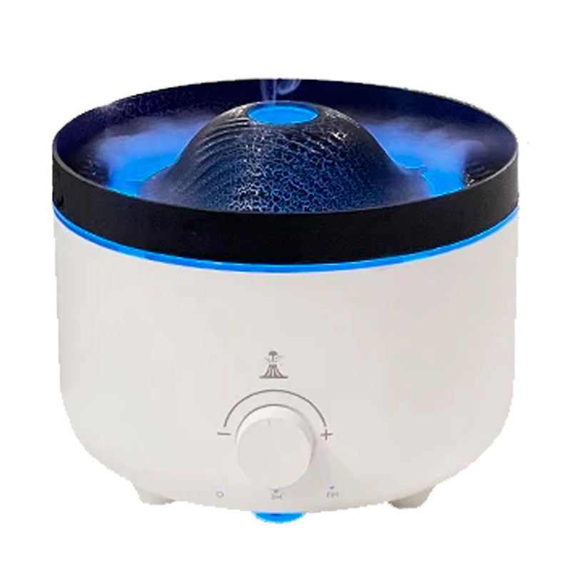 Umidificador de Ar Difusor de Óleos Essenciais Maquina de Aromaterapia Vulcão