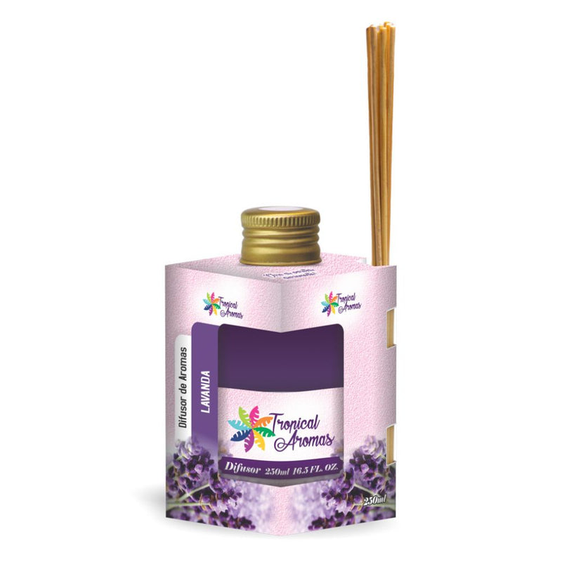 Difusor de Ambiente Lavanda 250ml - Tropical Aromas