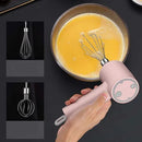 Mini Batedeira Elétrica Elétrica Recarregável Portátil Mixer De Mão Rosa (D25-TRITURA