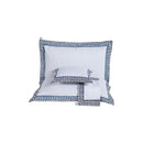 Kit Cobre Leito Dupla Face Casal Padrão Bordado Renove Hipercal 400 Fios