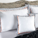 Kit Cobre Leito Dupla Face Casal Padrão Bordado Renove Hipercal 400 Fios Cor:cáqui