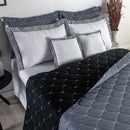 Kit Cobre Leito Dupla Face Casal Padrão Bordado Renove Hipercal 400 Fios