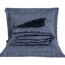 Kit Cobre Leito Dupla Face Casal Padrão Bordado Renove Hipercal 400 Fios