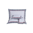 Kit Cobre Leito Dupla Face Casal Padrão Bordado Renove Hipercal 400 Fios