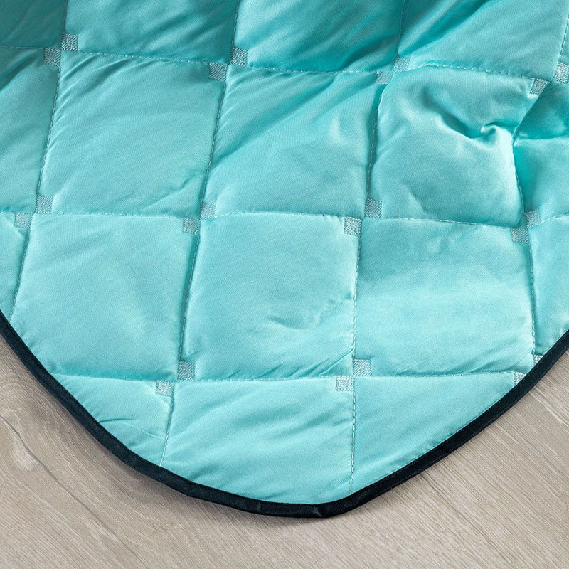 Kit Cobre Leito Dupla Face Casal Padrão Bordado Renove Hipercal 400 Fios