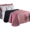 Kit Cobre Leito Dupla Face Casal Padrão Bordado Renove Hipercal 400 Fios Cor:ro