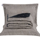 Kit Cobre Leito Queen Dupla Face Bordado Renove Hipercal 400 Fios 7 Peças