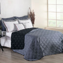 Kit Cobre Leito Queen Dupla Face Bordado Renove Hipercal 400 Fios 7 Peças