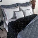 Kit Cobre Leito Queen Dupla Face Bordado Renove Hipercal 400 Fios 7 Peças