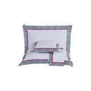 Kit Cobre Leito Queen Dupla Face Bordado Renove Hipercal 400 Fios 7 Peças