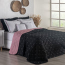 Kit Cobre Leito Queen Dupla Face Bordado Renove Hipercal 400 Fios 7 Peças