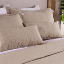 Kit Cobre Leito King 7 Peças Bordado Urbany 100% Poliéster Hipercal 400 Fios C