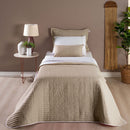 Kit Cobre Leito Solteiro 4 Peças Bordado Urbany 100% Poliéster Hipercal 400 Fi