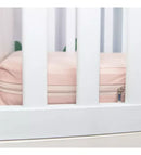 Capa Proteção de Colchão Nude Impermeável Berço Americano com Zíper