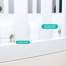 Capa Proteção de Colchão Branco Impermeável Berço Americano com Zíper