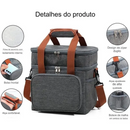 Bolsa Térmica Com Alça Transversal 2 Compartimentos