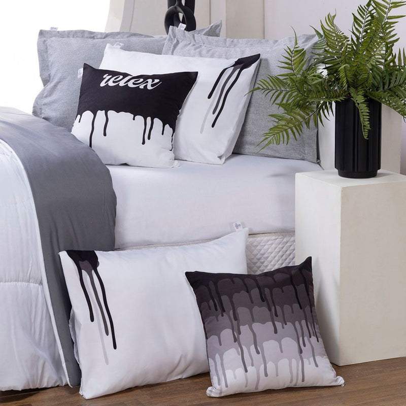 Kit Edredom Linho Colorful Casal King