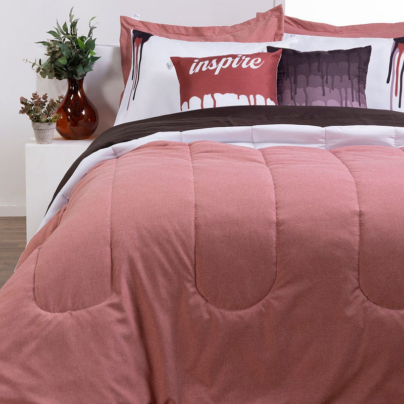 Kit Edredom Linho Colorful Casal King