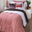 Kit Edredom Linho Colorido Solteiro