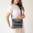 Bolsa Térmica com 2 Compartimentos Jacki Design - Vibe - Cinza