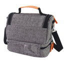 Bolsa Térmica com 2 Compartimentos Jacki Design - Vibe - Cinza