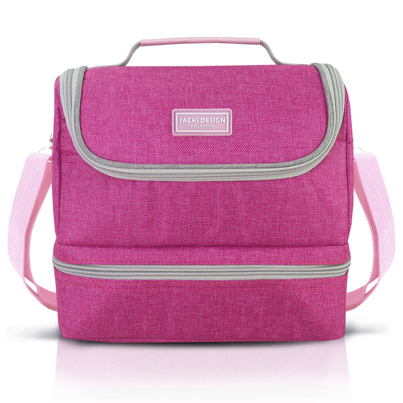 Bolsa Térmica com 2 Compartimentos Jacki Design - Vibe - Rosa