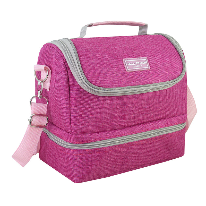 Bolsa Térmica com 2 Compartimentos Jacki Design - Vibe - Rosa