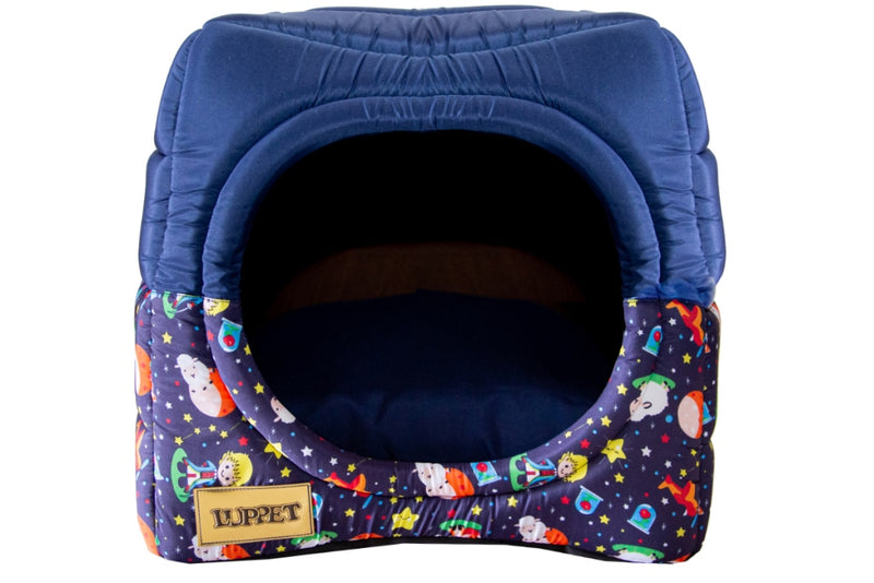 Cama Iglu e Toca Para Cachorro Luppet Luxo Pequeno Príncipe Tamanho:M