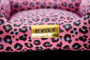 Cama para Cachorro Quadrada Impermeavel Luppet Oncinha Pink