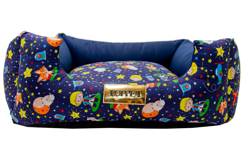Cama Quadrada para Cachorro ou Gato Luppet Luxo Pequeno Príncipe Tamanho:GG