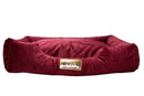 Cama Retangular para Cachorro ou Gato Luppet Super Luxo Bordo Tamanho:G