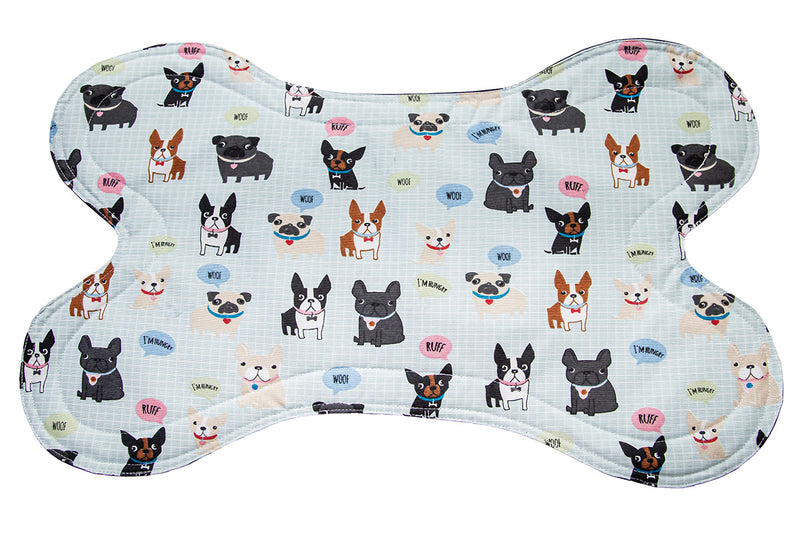 Kit Enxoval Completo para Cachorro 100% Impermeavel Luppet Azul Cachorrinho Tama