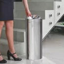 Lixeira Inox Basculante 20L - Para Cozinha e Banheiro