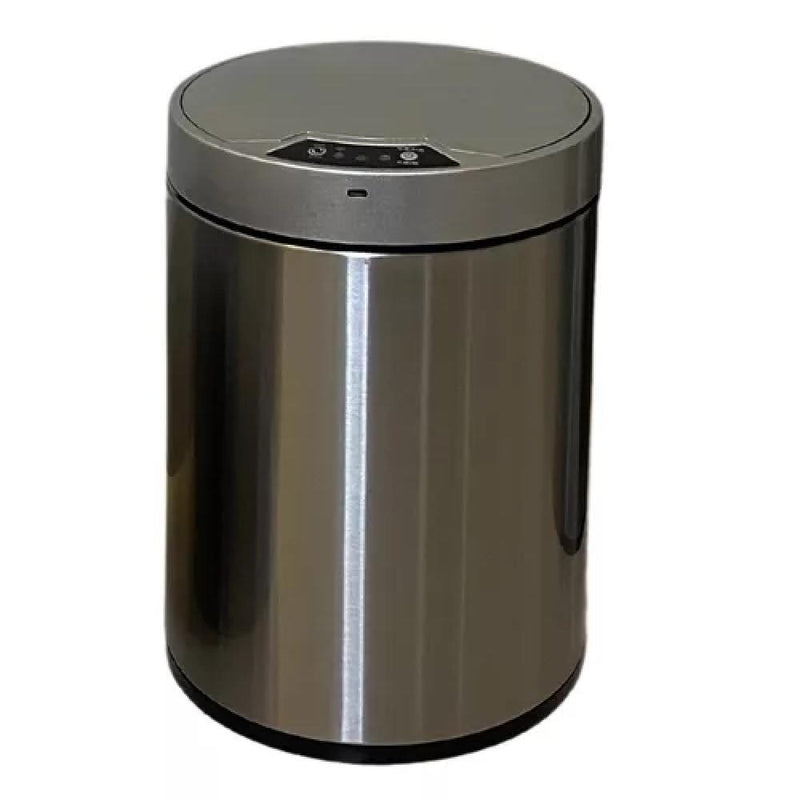 Lixeira Automática 12L Inox com Sensor e Cesto Removível